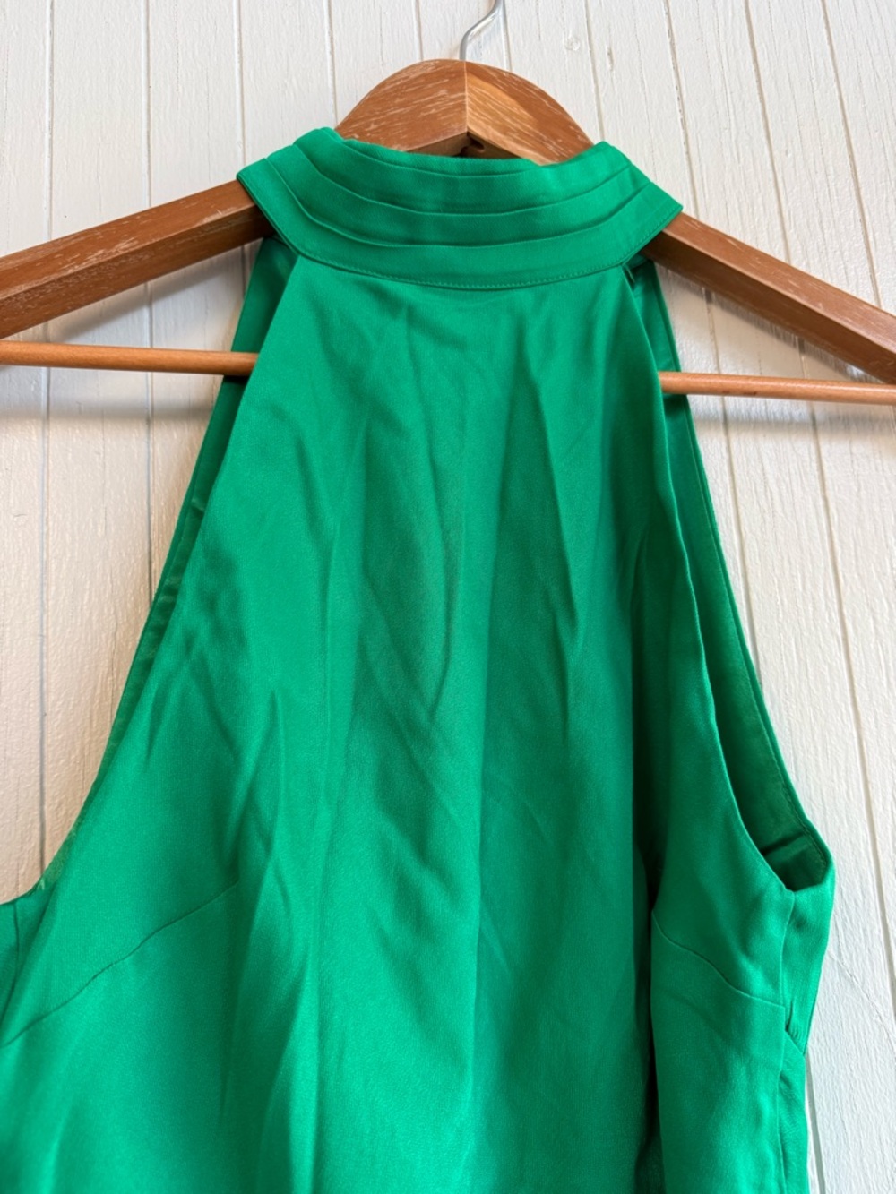 Meshki Claire Satin Drape Max Back Maxi Dress